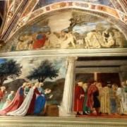 P Della Francesca La Reine de Saba rend visite à Salomon, Arezzo